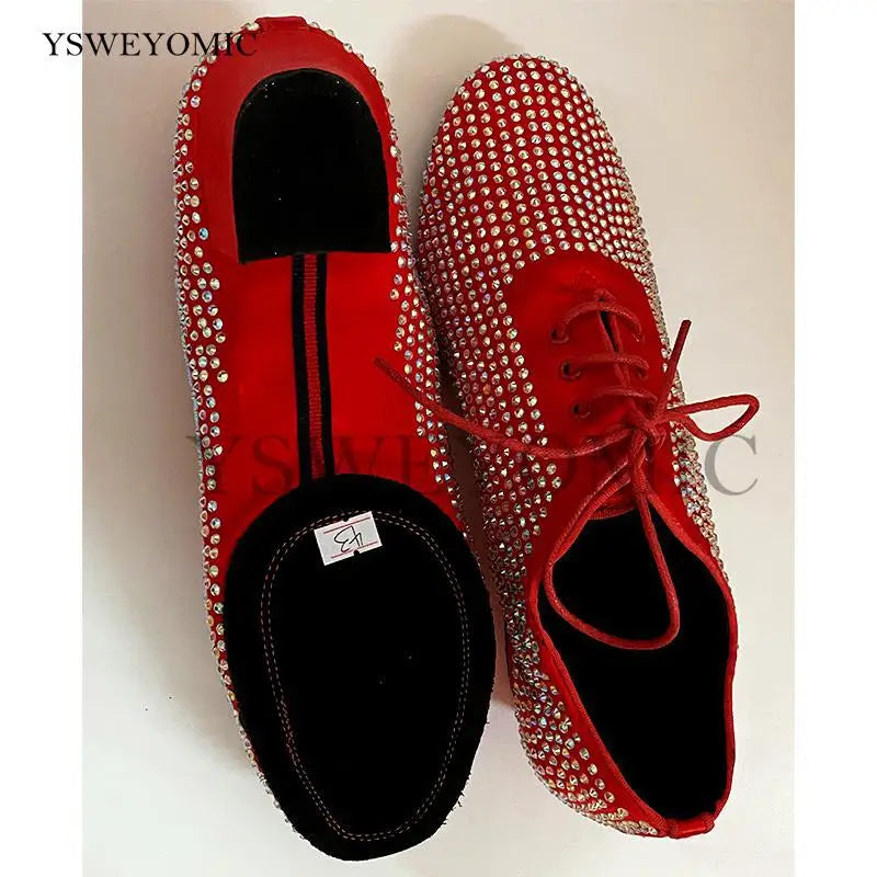 Sapato Masculino de Dança Latin &amp; Ballroom – Cetim
