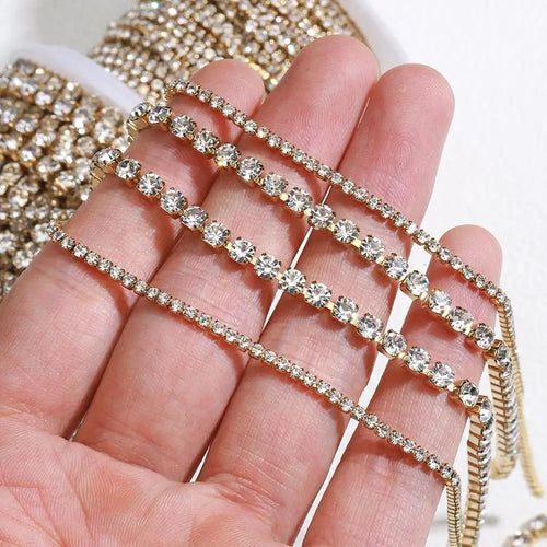 Corrente de Strass para Fantasias – 1 Metro