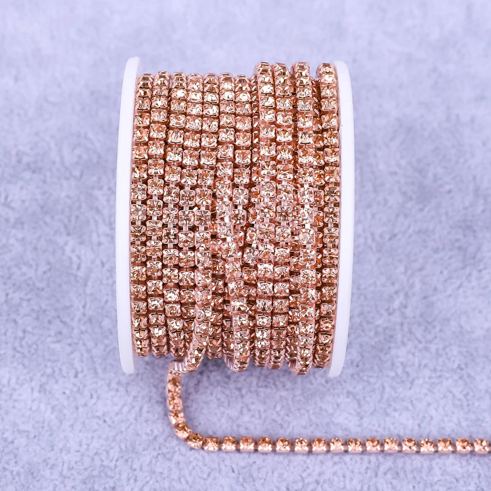 Strass Guarnição Pedra Ouro Diamante Strass