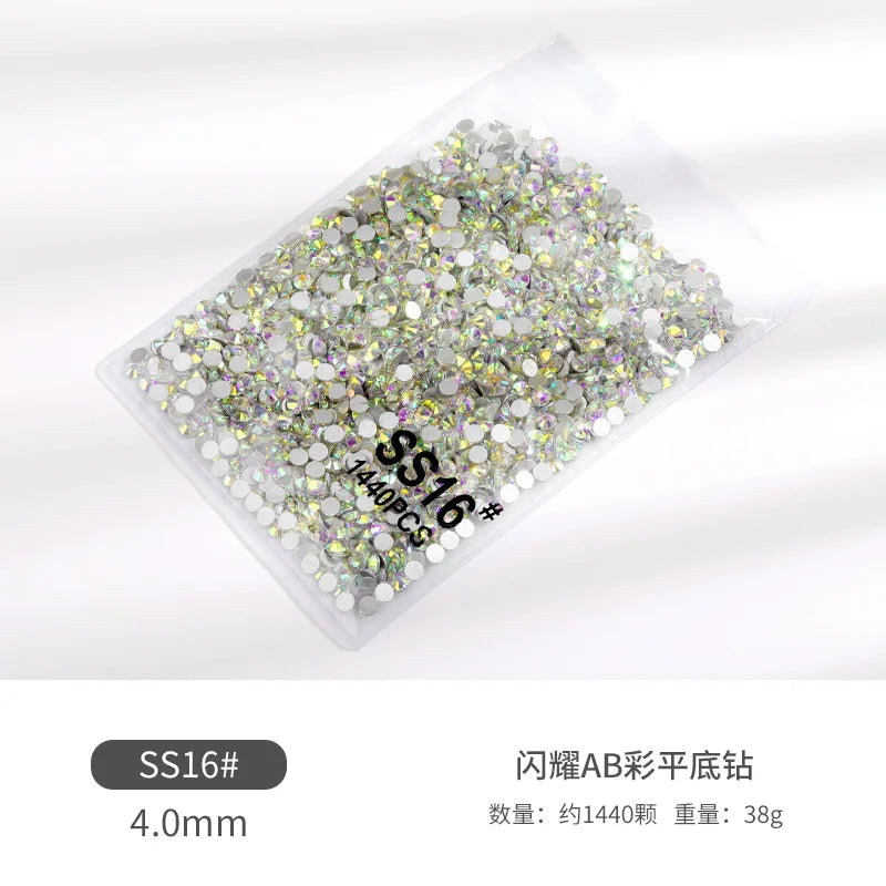Pacote de Strass para decoração, Tipo Ponto de Luz 1440 pçs cristais