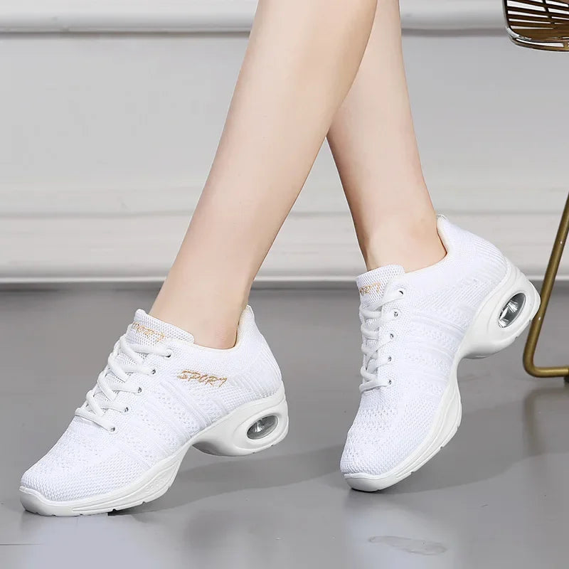 Sapatos de dança para mulheres jazz tênis novos tênis de dança para mulheres modernas sapatos de dança de rua feminino zapatos
