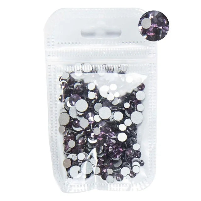 Pacotes com 350pcs de Strass Cristal