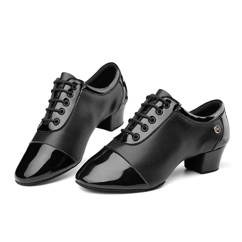 Sapato Masculino de Dança de Salão – Preto e Bicolor - Becker Conect