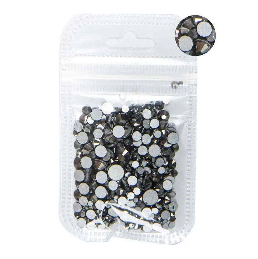Pacotes com 350pcs de Strass Cristal
