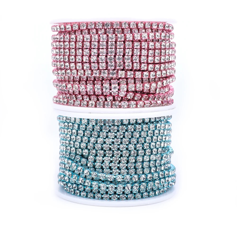 Strass Guarnição Pedra Ouro Diamante Strass