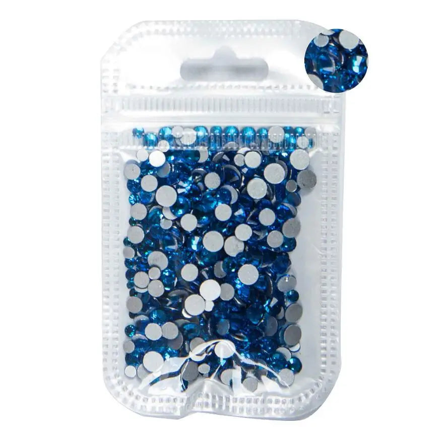 Pacotes com 350pcs de Strass Cristal