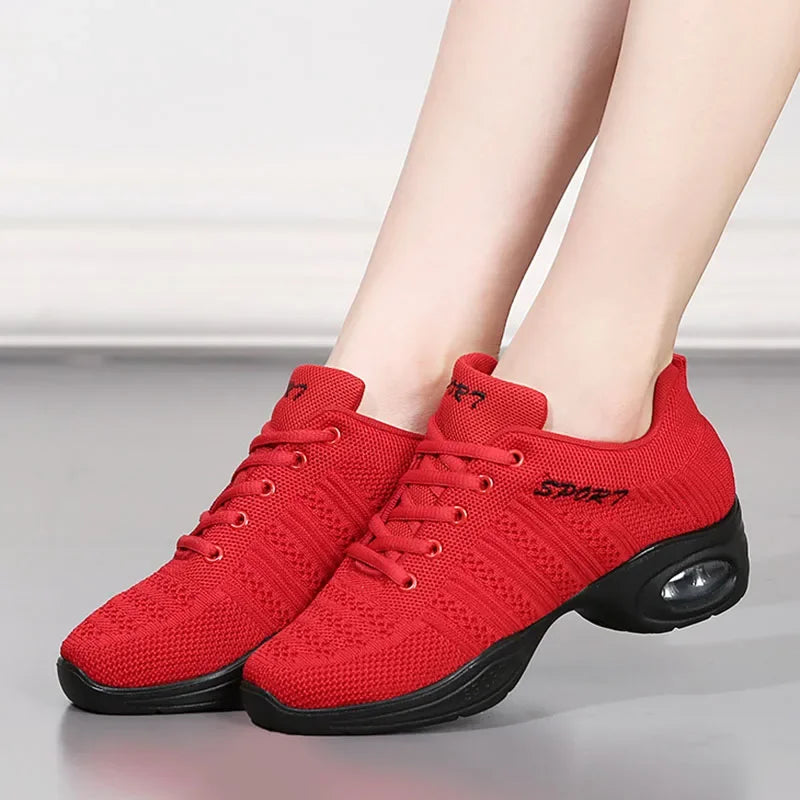 Sapatos de dança para mulheres jazz tênis novos tênis de dança para mulheres modernas sapatos de dança de rua feminino zapatos