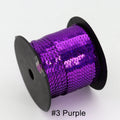 5/ 100 jardas 6mm lantejoulas fita redonda plana lantejoulas laser giltter lantejoulas para artesanato costura pano acessório lantejoulas guarnição