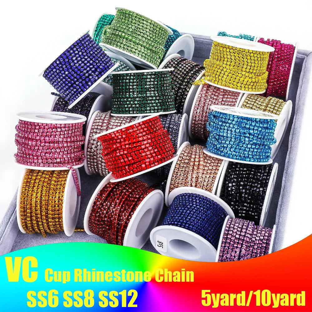 Strass Guarnição Pedra Ouro Diamante Strass