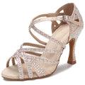 Sapatos de Dança com Strass para Mulheres.