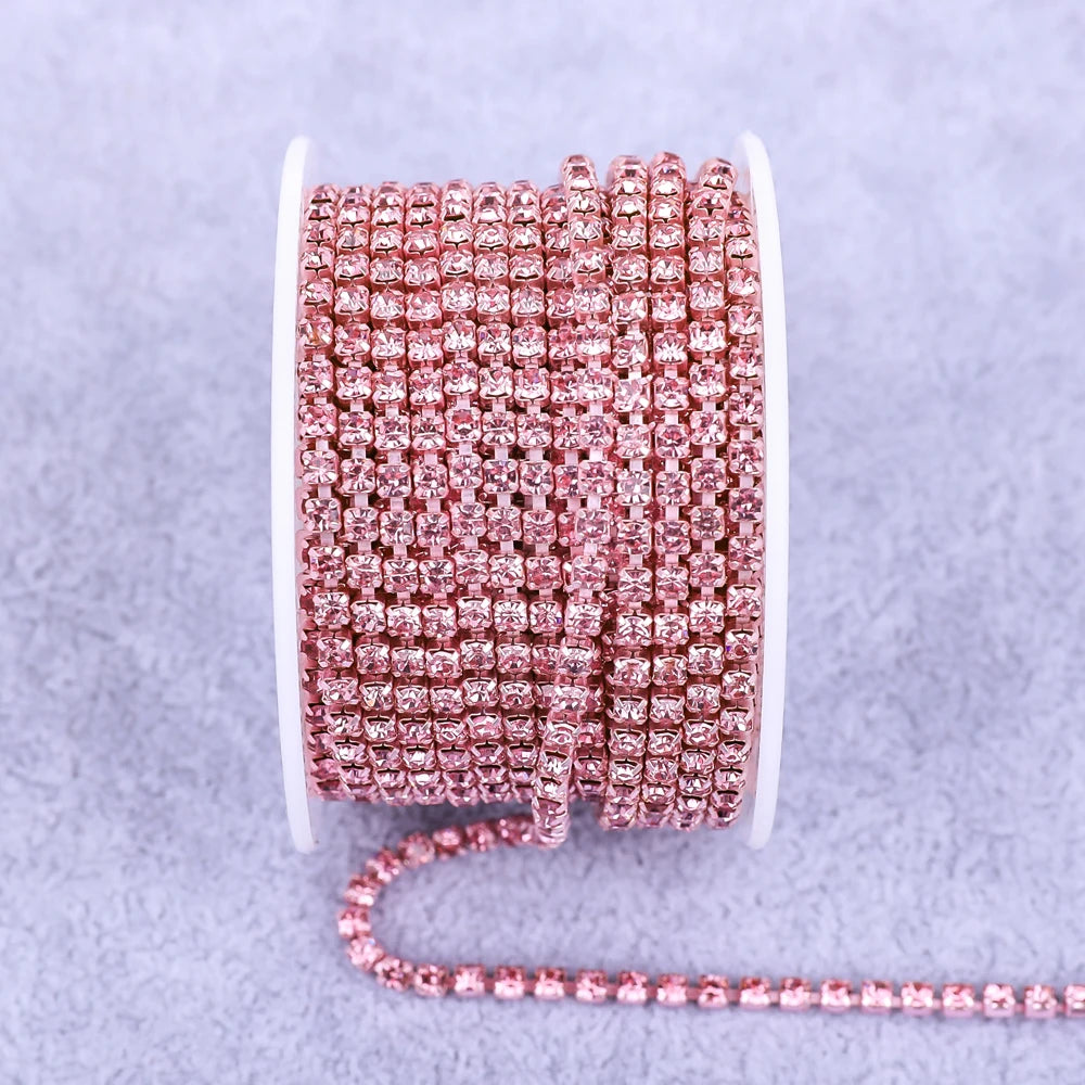 Strass Guarnição Pedra Ouro Diamante Strass