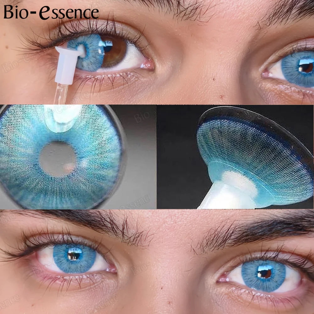 Lentes de Contato Coloridas Bio-Essence para Cosplay – 1 Par