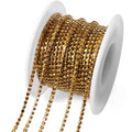 Correntes de Strass (Ouro e Prata)