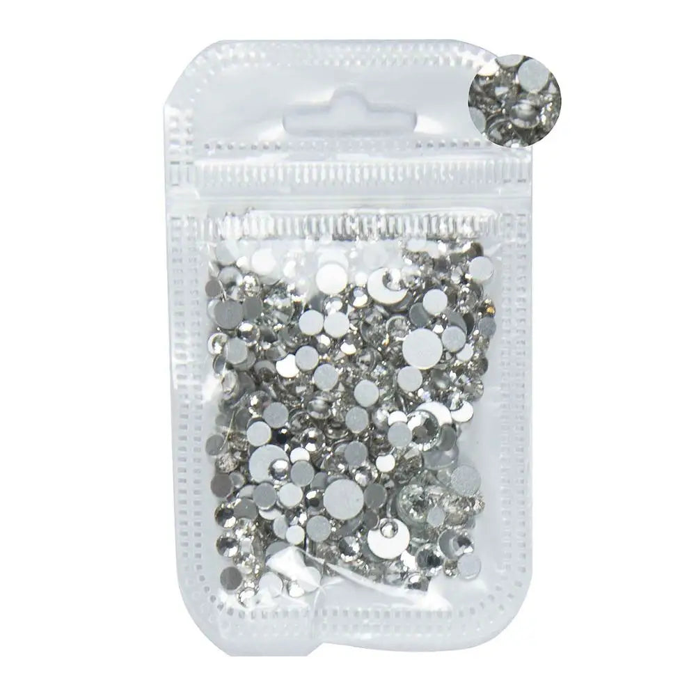 Pacotes com 350pcs de Strass Cristal