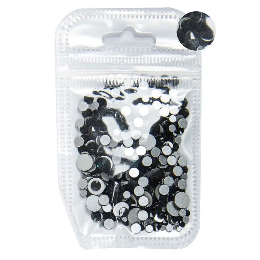 Pacotes com 350pcs de Strass Cristal