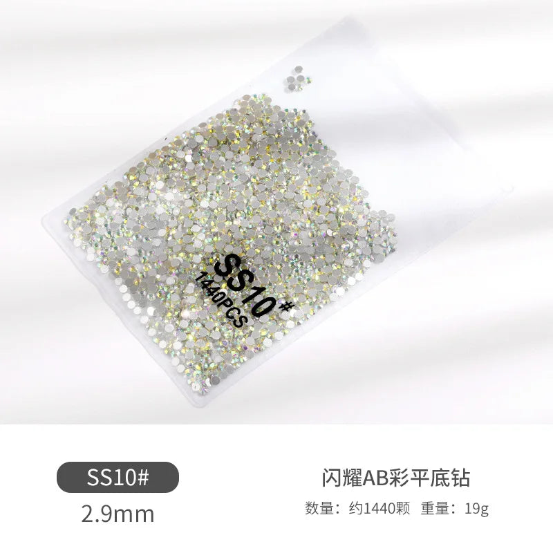 Pacote de Strass para decoração, Tipo Ponto de Luz 1440 pçs cristais