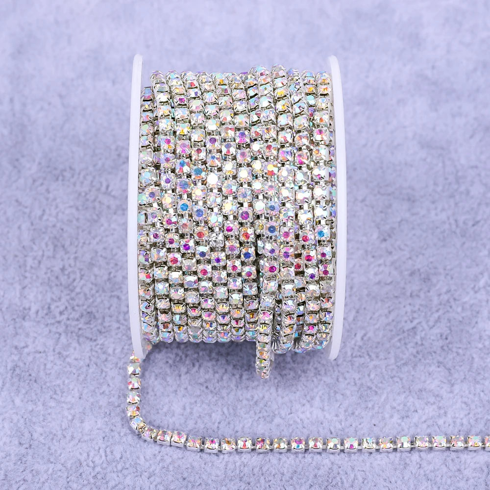 Strass Guarnição Pedra Ouro Diamante Strass