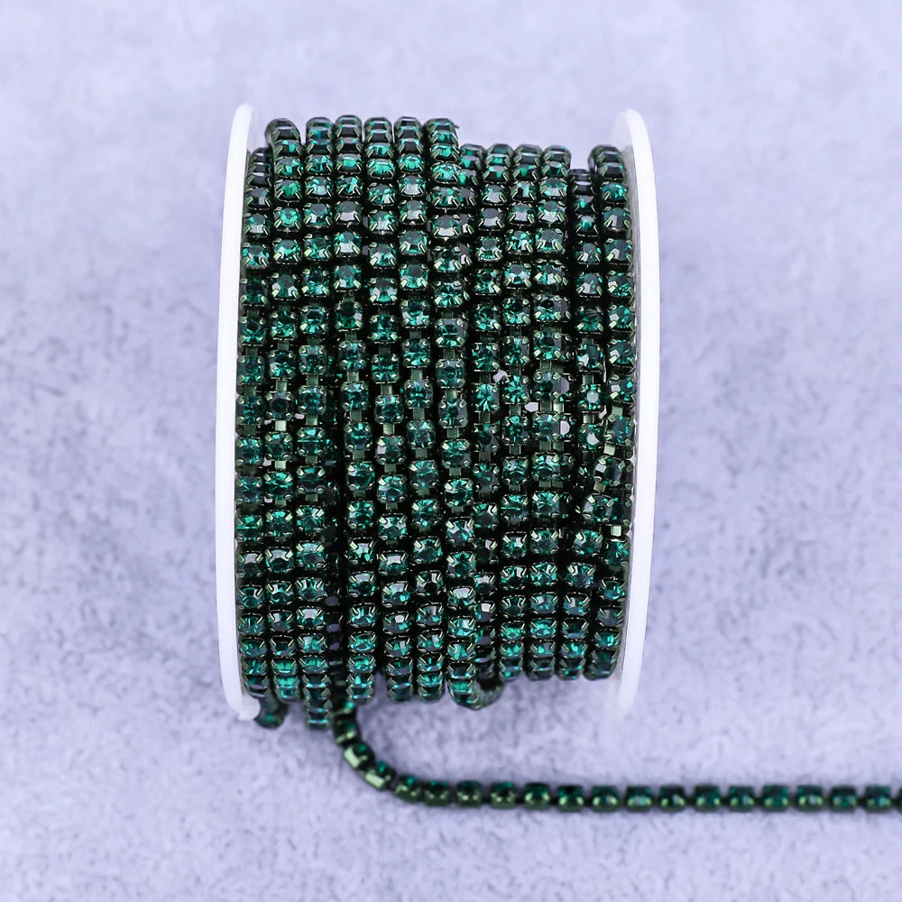 Strass Guarnição Pedra Ouro Diamante Strass