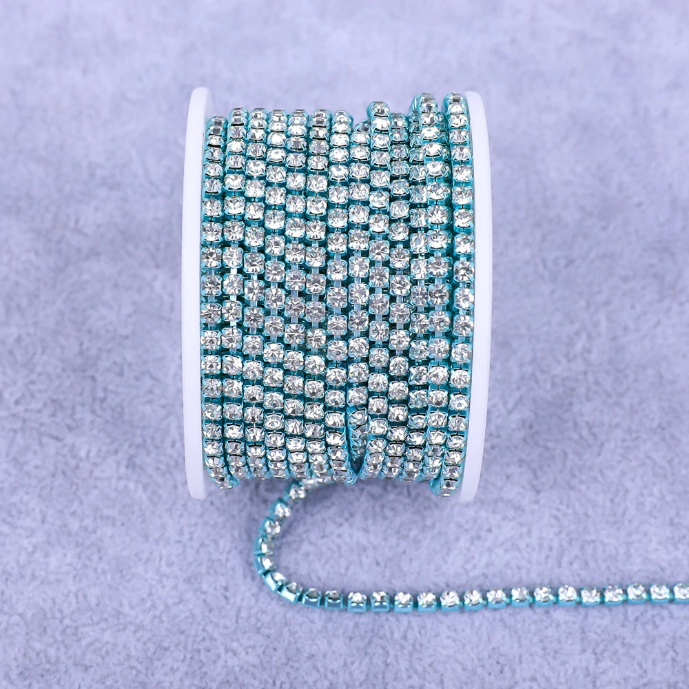 Strass Guarnição Pedra Ouro Diamante Strass