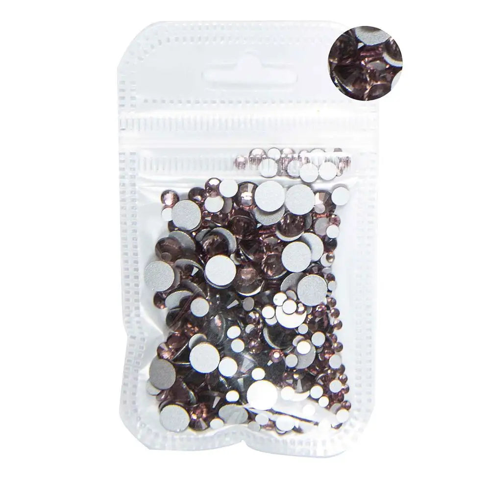 Pacotes com 350pcs de Strass Cristal