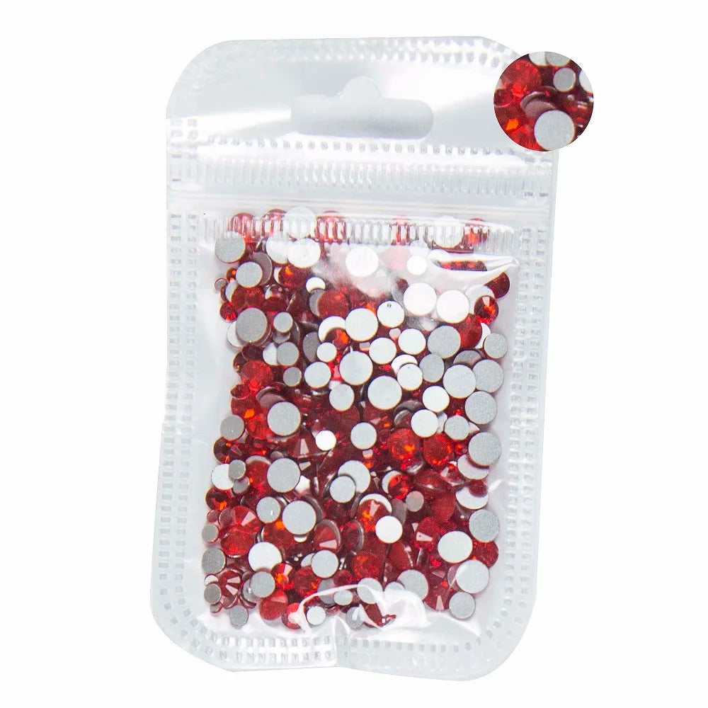 Pacotes com 350pcs de Strass Cristal