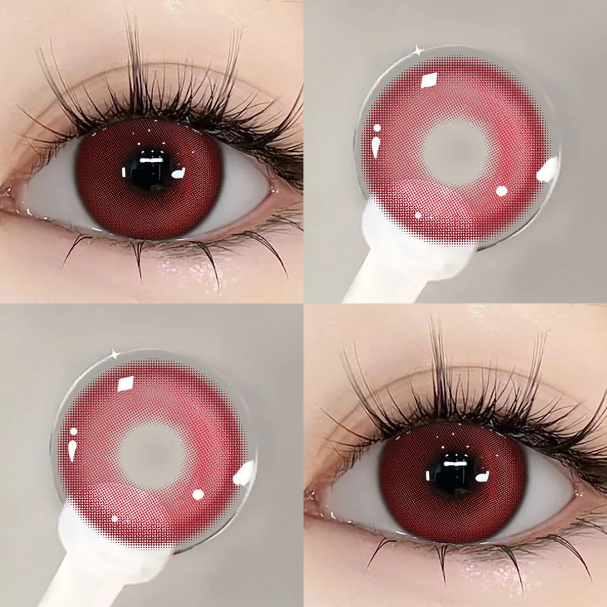 Lentes de Contato Coloridas Bio-Essence para Cosplay – 1 Par