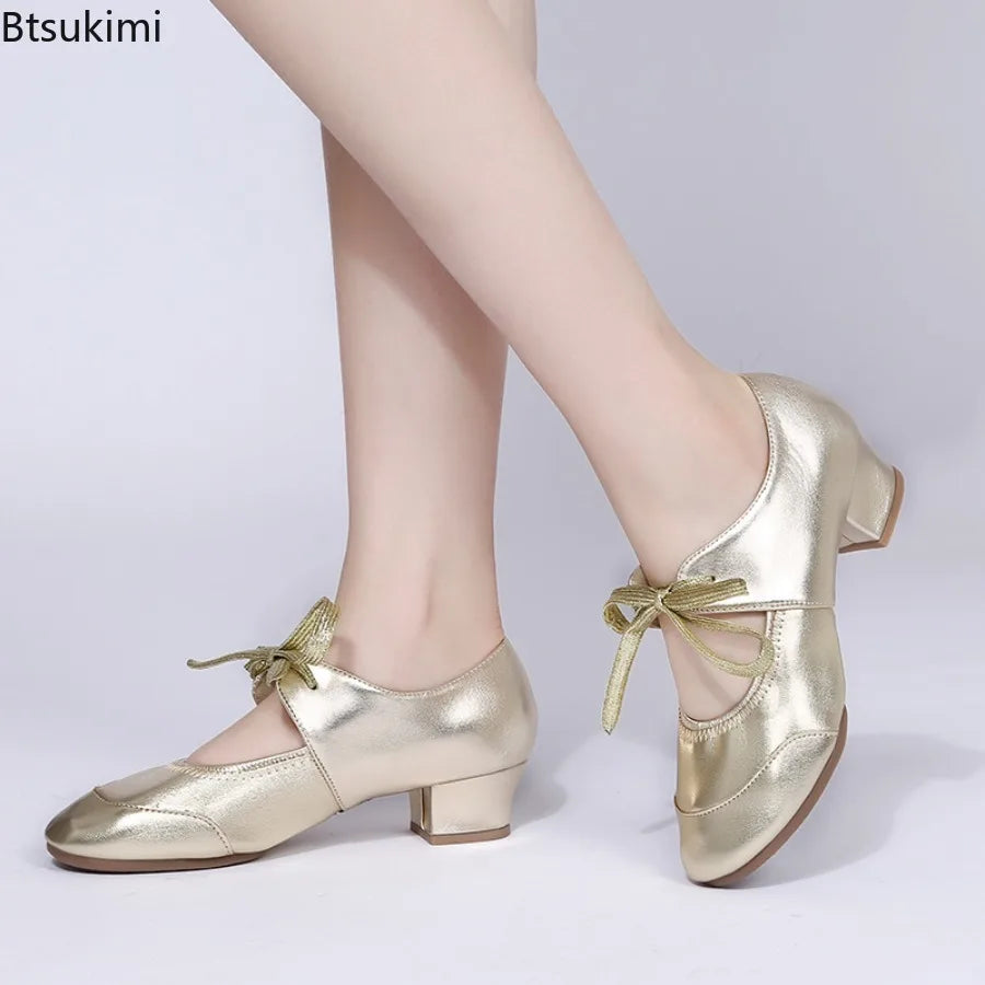 2026 novas vendas quentes sapatos de dança de salão feminino menina latina moderna sapatos de dança salsa tango prática sapatos de dança sola macia