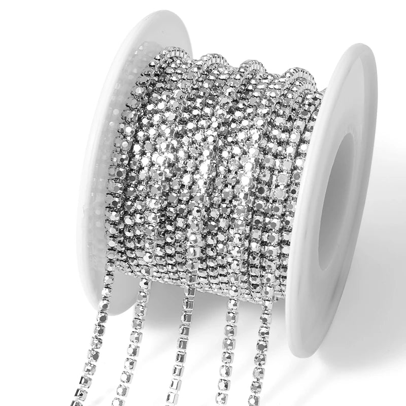 Correntes de Strass (Ouro e Prata)