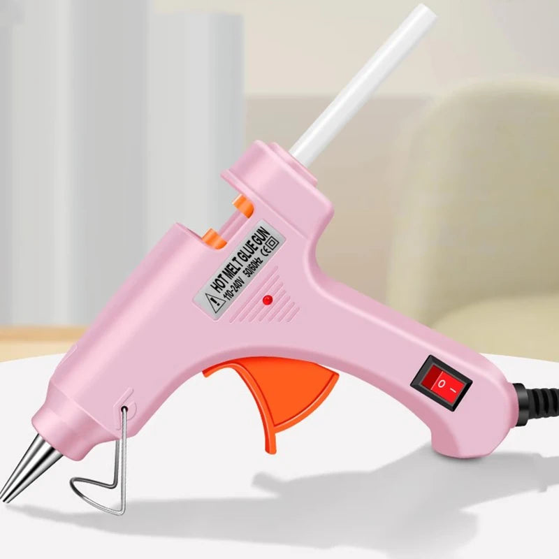 Pistola de cola quente com potência de 50W ou 70W Bivolt