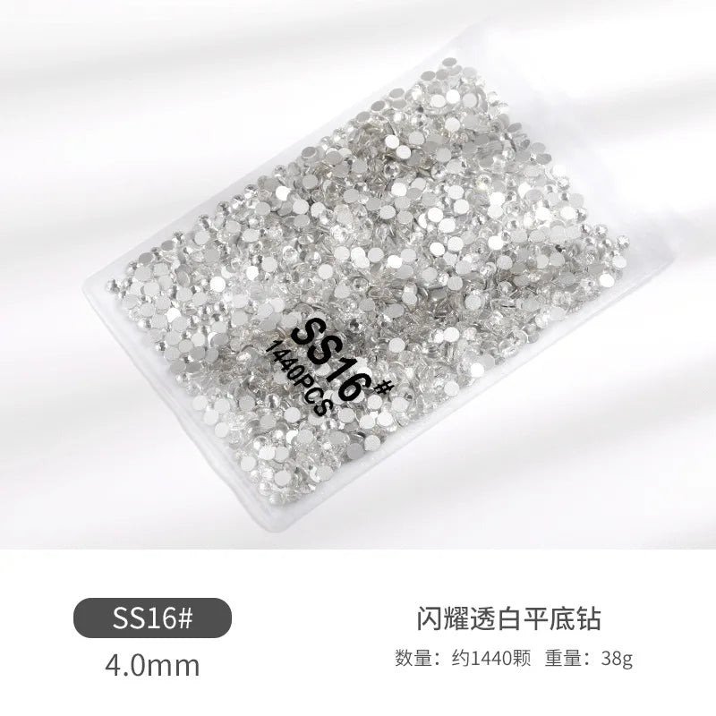 Pacote de Strass para decoração, Tipo Ponto de Luz 1440 pçs cristais