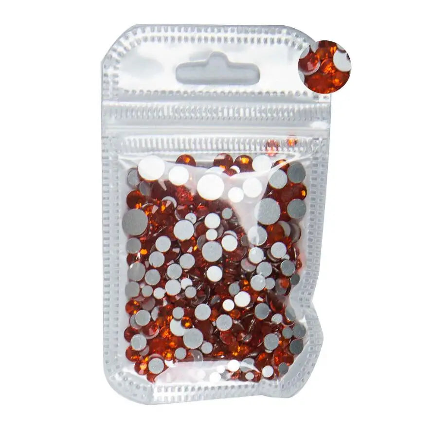 Pacotes com 350pcs de Strass Cristal
