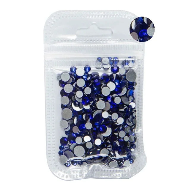Pacotes com 350pcs de Strass Cristal