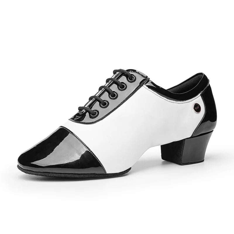 Sapato Masculino de Dança de Salão – Preto e Bicolor - Becker Conect