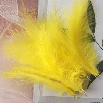 Penas Naturais de Faisão Coloridas 8–15 cm – 50 Unidades