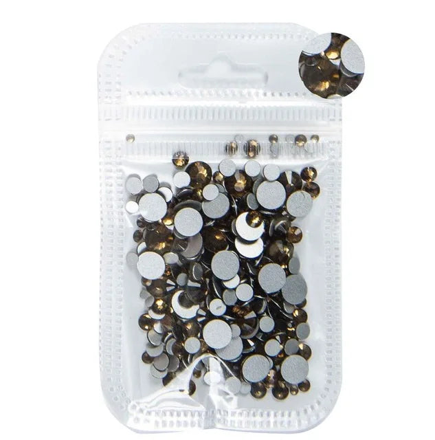Pacotes com 350pcs de Strass Cristal