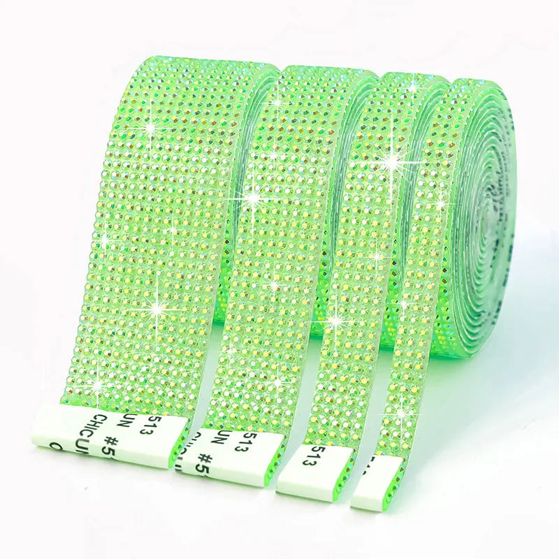 Fita de Strass Autoadesiva 3D – 91 cm